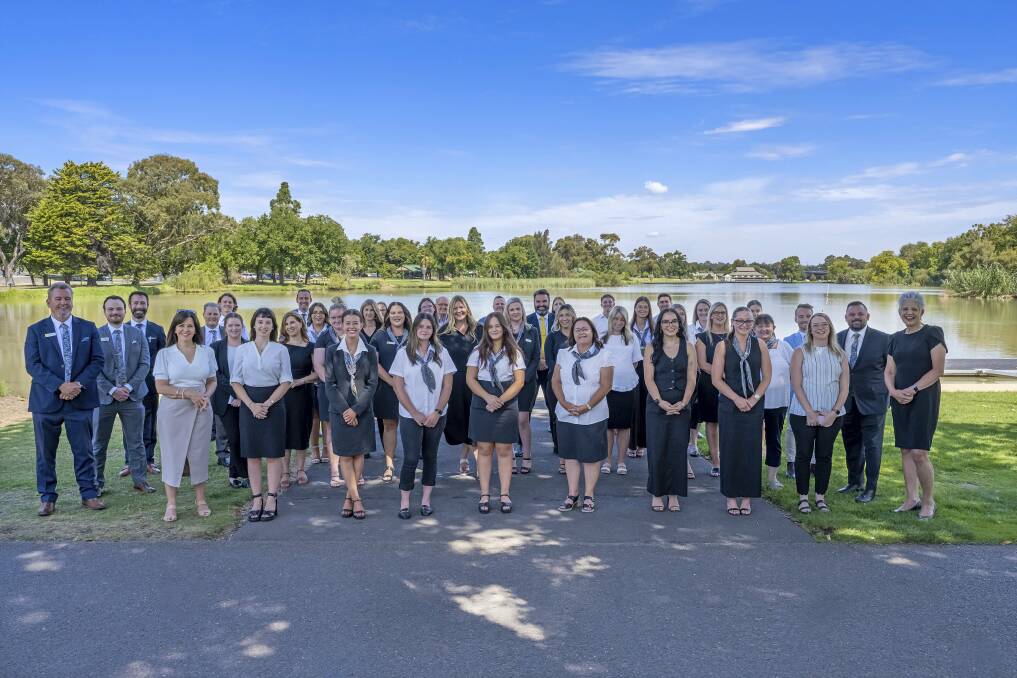 The teams at Ray White Bendigo and Barry Plant Bendigo are uniting into one group under the Ray White brand. Picture supplied.