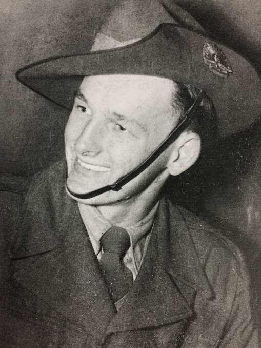 Jim Oliver during his time in the army. Source: JIM OLIVER