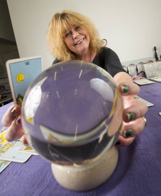 WITCHERY IN STORE: Gaye Washington is running witchcraft workshops at a store in Bendigo. Picture: DARREN HOWE