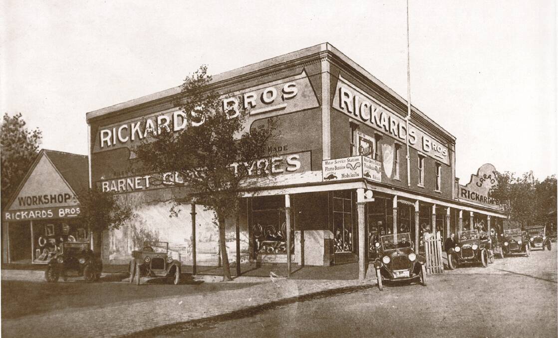 Rickards Bros owners were among Bendigo businessmen to found the VACC 100 years ago. Picture: SUPPLIED