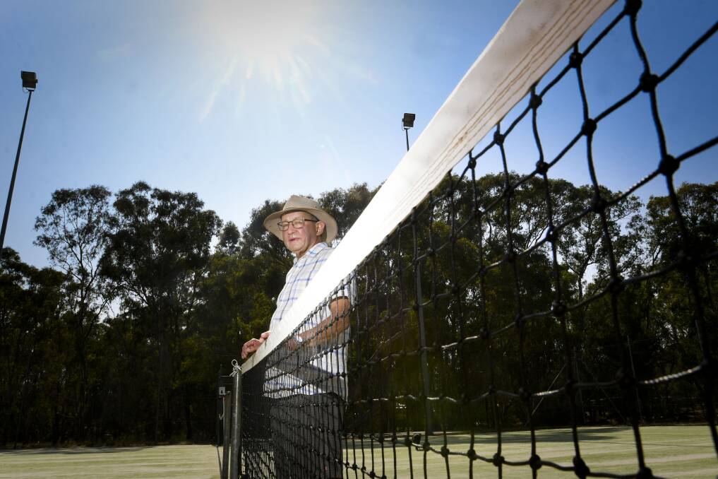 HEATING UP: Ardel Shamsullah says his tennis club could start considering a heat policy by as early as the end of the month. Picture: NONI HYETT