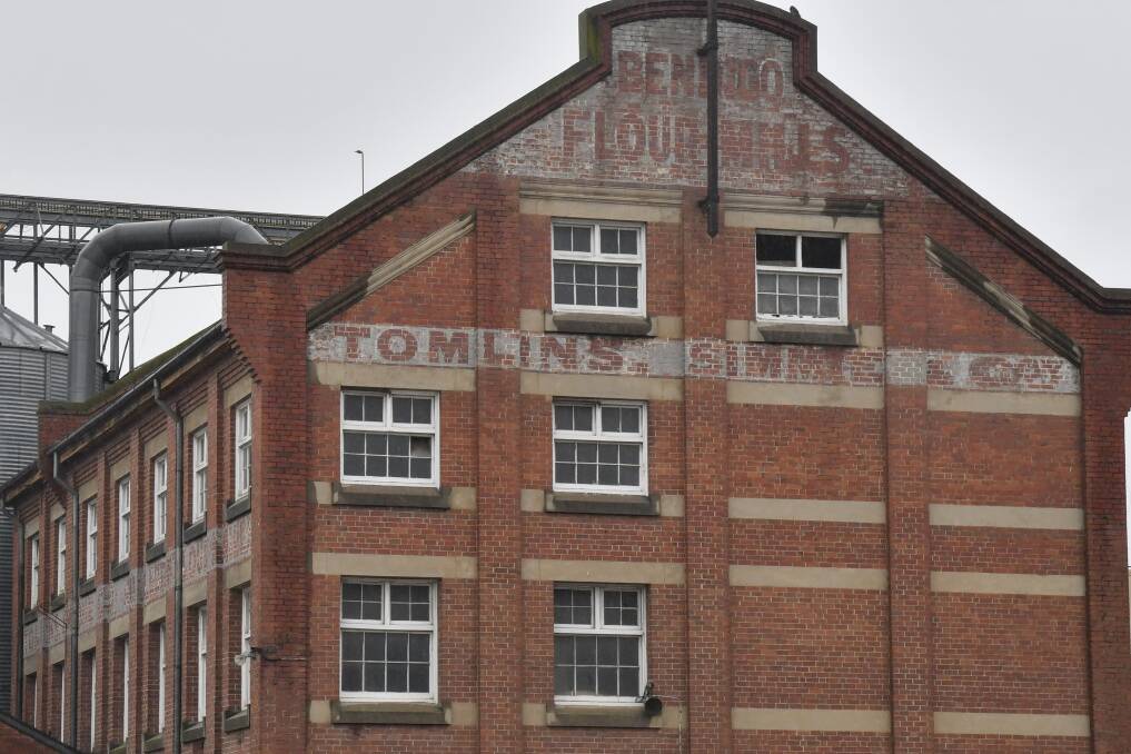FLOUR MILL REVAMP: A historic building that would be kept as part of the Amazing Mill Market's demolition application. Picture: NONI HYETT