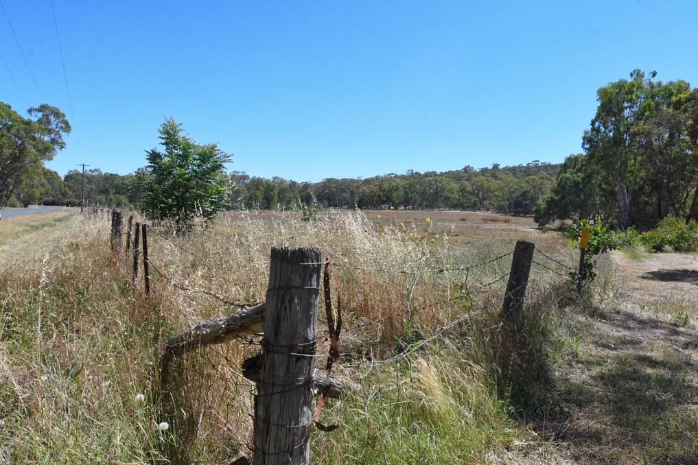 SUBDIVISION HOPES: This land in Heathcote could one day become housing under plans the council is currently considering. Picture: NONI HYETT