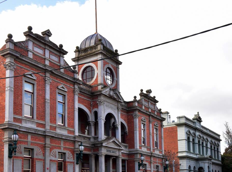 Castlemaine town hall. Picture is a file photo.