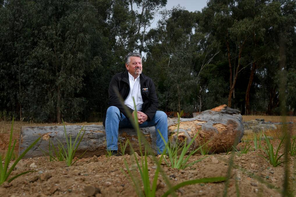 HEALING COUNTRY: Dja Dja Wurrung Clans Aboriginal Co-operative Rodney Carter is looks forward to a formalised partnership with Parks Vic. Picture: NONI HYETT