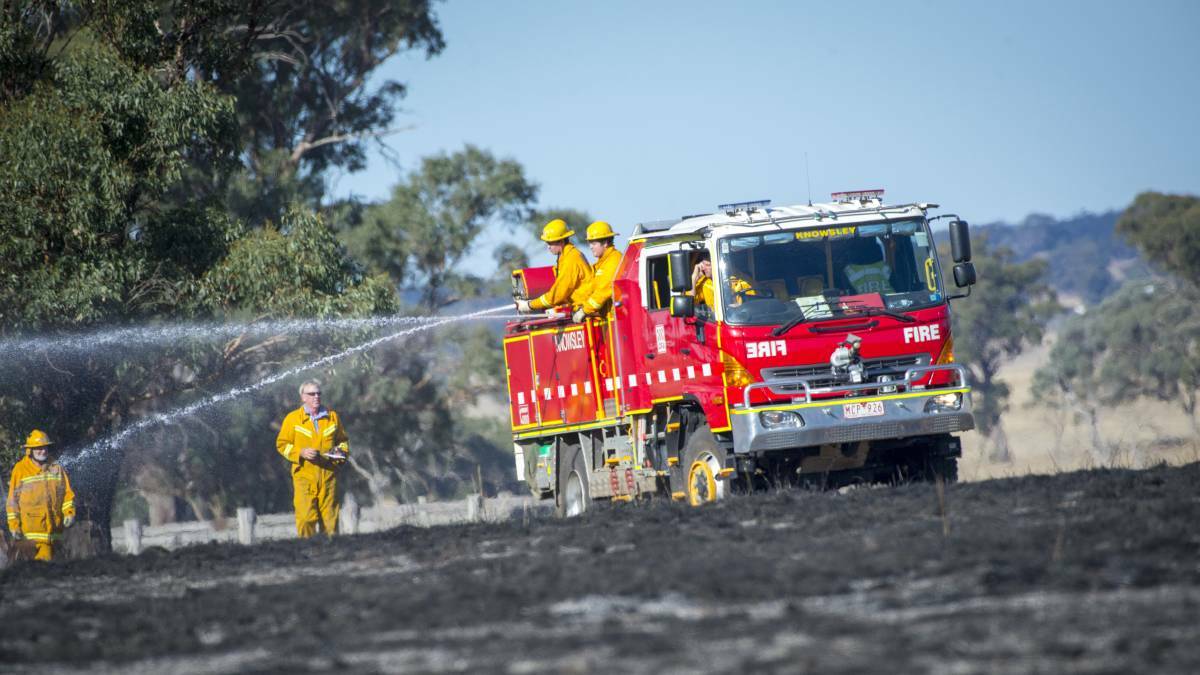 WARNING: The CFA has warned people to burn off before their window closes. Picture: DARREN HOWE
