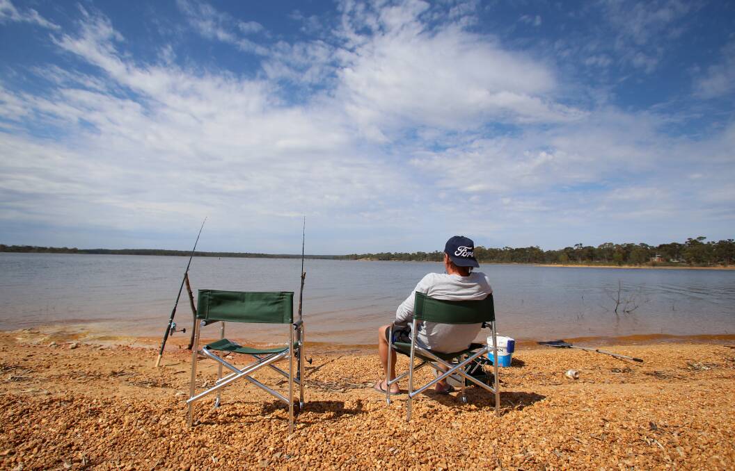Plans for an upgraded caravan park for tourists using Lake Eppalock have progressed. Picture: GLENN DANIELS
