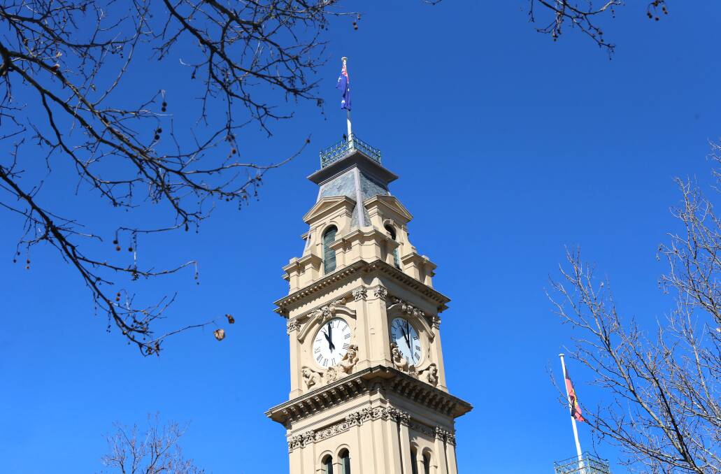 Bendigo Town Hall. Picture: PETER WEAVING
