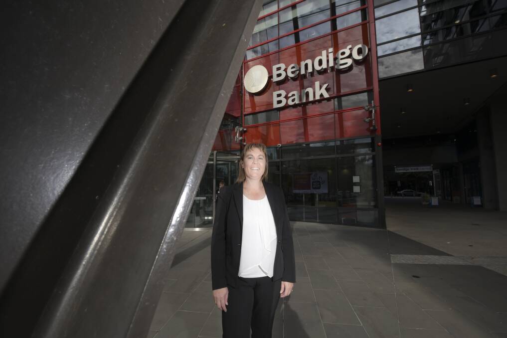 The Bendigo and Adelaide Banks' Marnie Baker says the future of the financial institution relies on fintech partnerships. Picture: NONI HYETT
