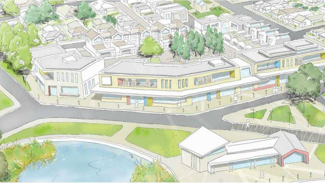 An artist impression of plans that could come to fruition in Maiden Gully. Picture is supplied