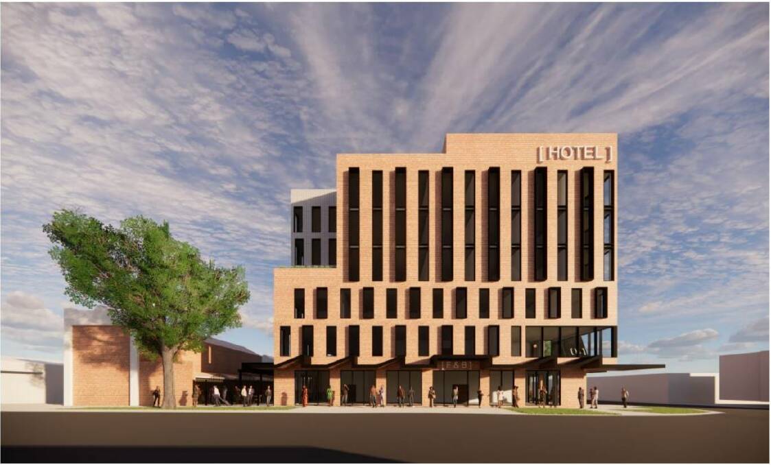 Artist's impression of building from corner of Williamson Street. Pictures: SUPPLIED
