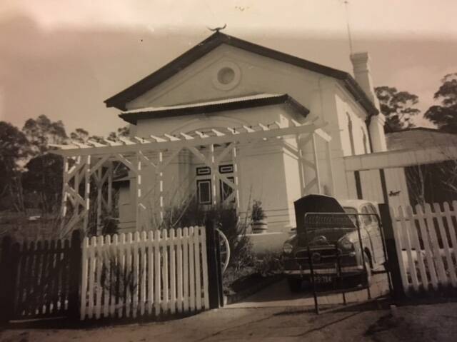 TIMES CHANGE: The family believes this photo of the court house was taken in the 1960s. Picture: SUPPLIED