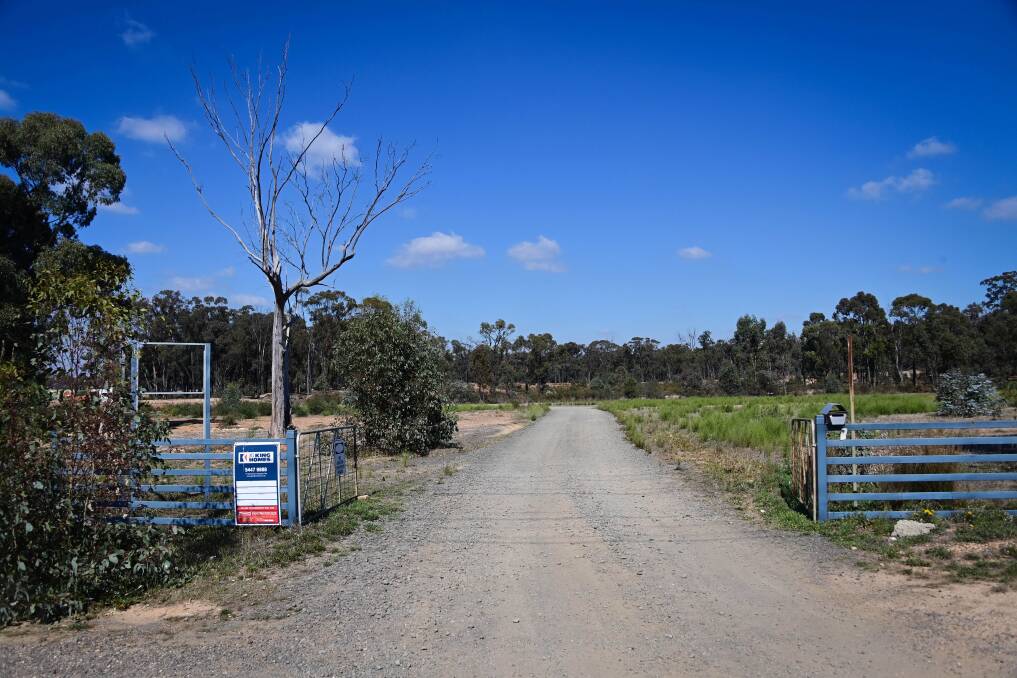 Some of the land developers have set aside for industrial and business developments. Bendigo's council is considering their planning applications. Picture: BRENDAN McCARTHY