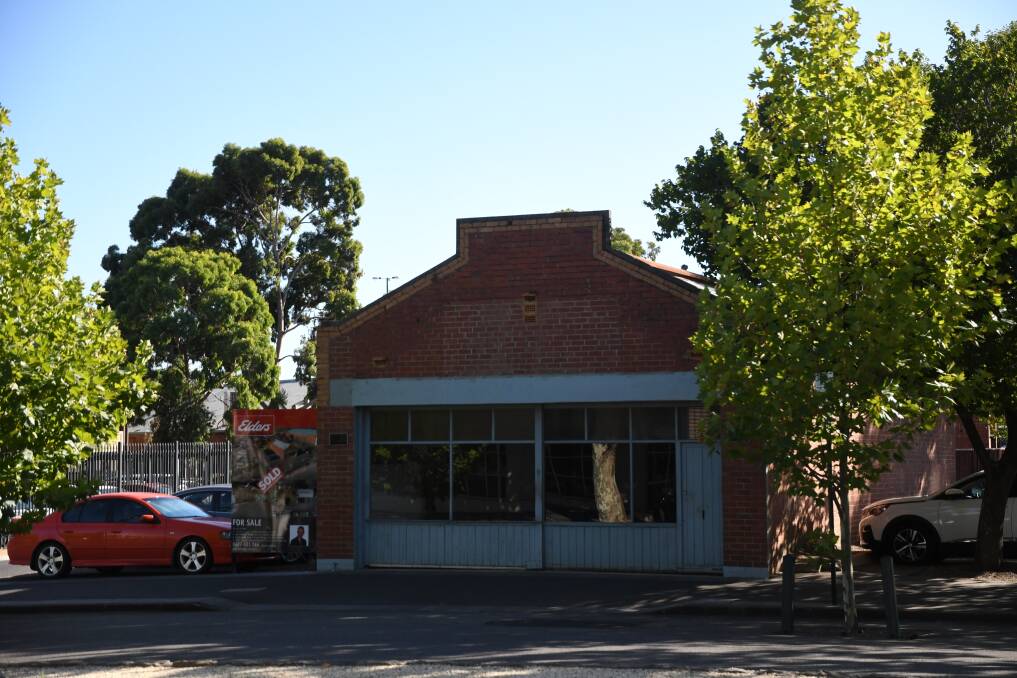 A Doherty's garage building that would still be subject to a heritage overlay. Picture: CHRIS PEDLER