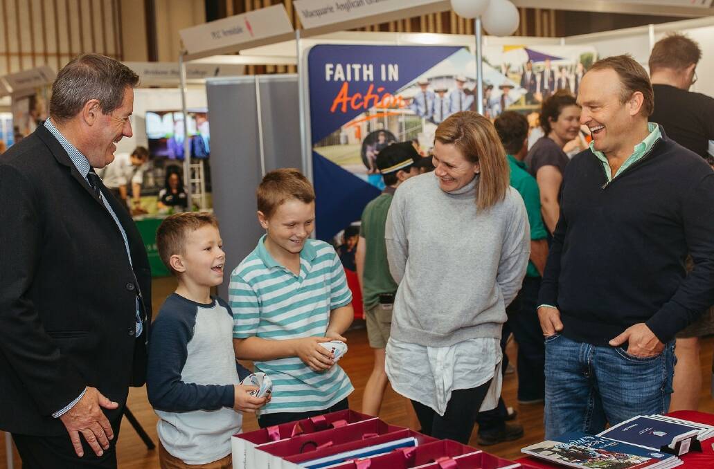 Boarding Schools Expo Australia's rural and regional expos allow families to have in-person discussions with boarding schools. Picture supplied