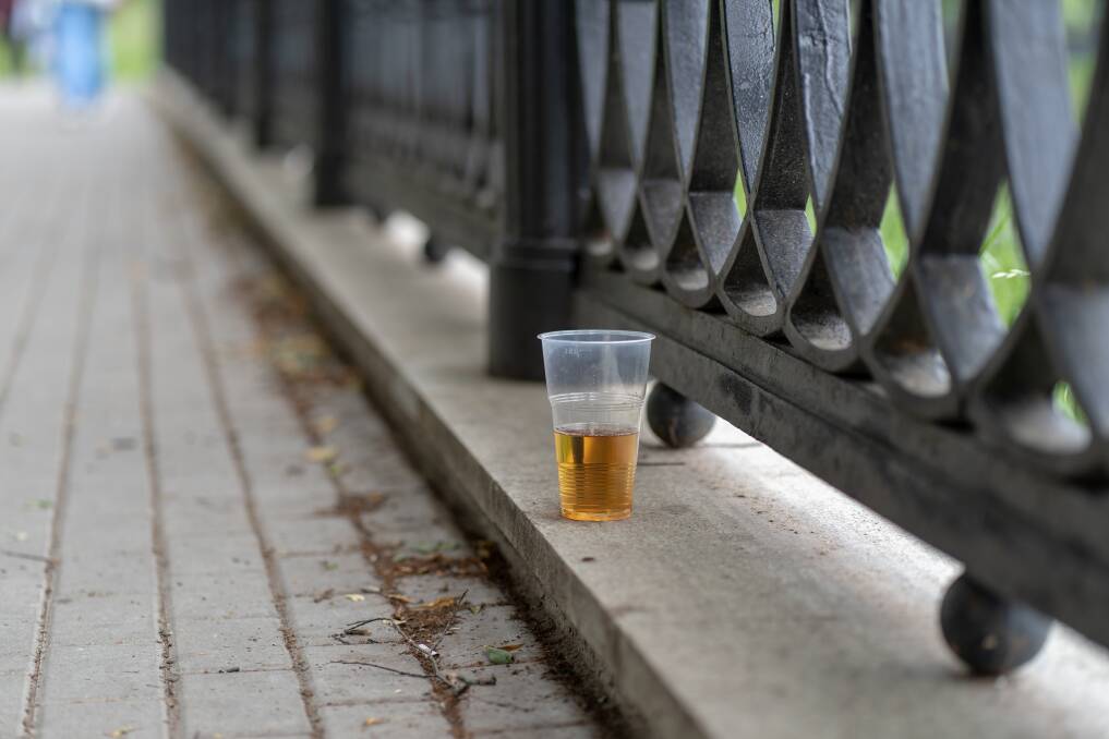 A new trial in Castlemaine will provide help for people around public drunkenness. Picture by Shutterstock.