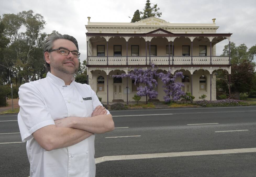 Goldmines: New executive chef Tim Foster is revamping the hotel and the menu. Picture: Noni Hyett