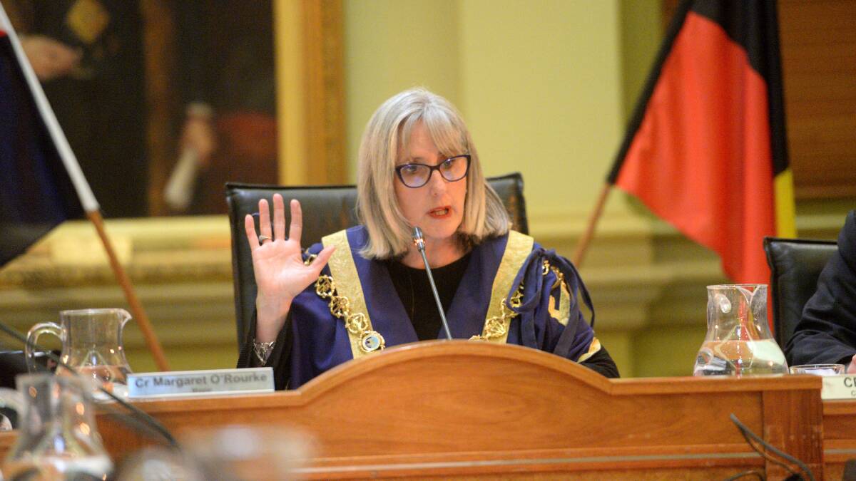 Third term: Bendigo mayor Margaret O'Rouke. Picture: Darren Howe