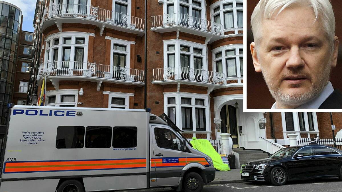 WikiLeaks founder Julian Assange arrested by British police