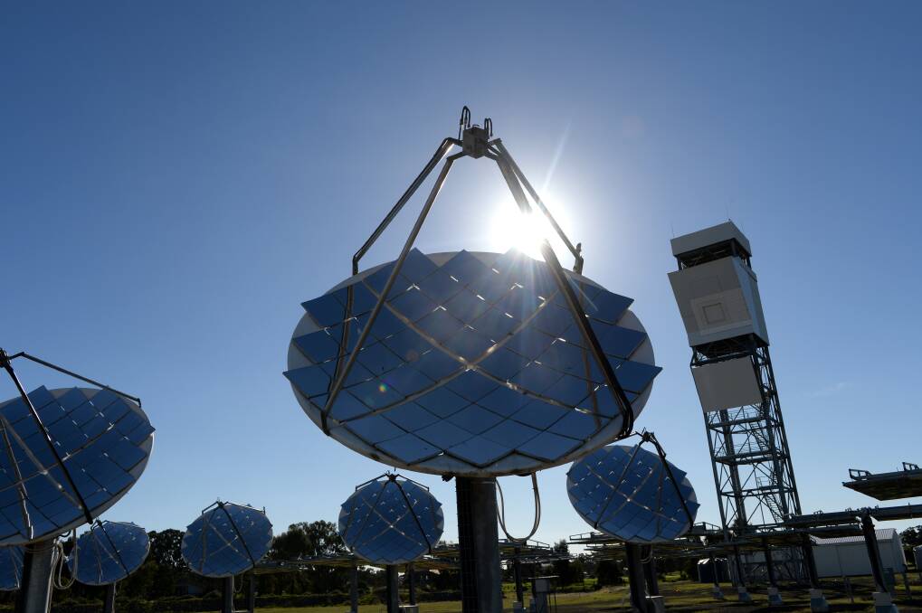 The Solar Park outside Bridgewater. Picture: Darren Howe