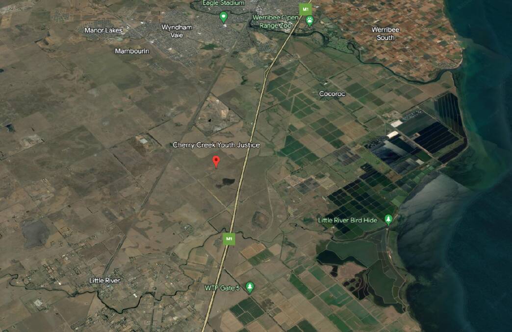 The new Cherry Creek facility has been built just outside of Werribee. Image by Google Earth