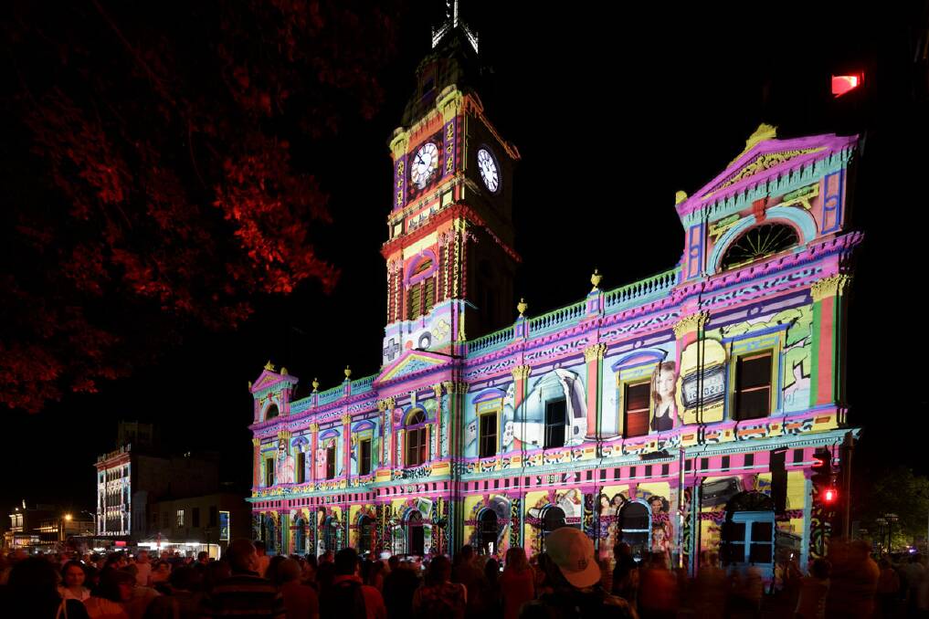 BRIGHT IDEA: Next month's White Night event will be Bendigo's first. Ballarat hosted regional Victoria's first White Night in 2017. About 40,000 people attended Ballarat's inaugural White Night. Picture: SUPPLIED