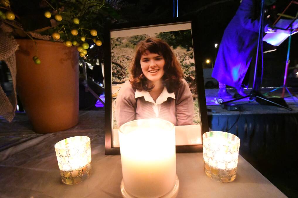 Vigils have been held in Bendigo and Castlemaine this week for Eurydice Dixon. Picture: Darren Howe 