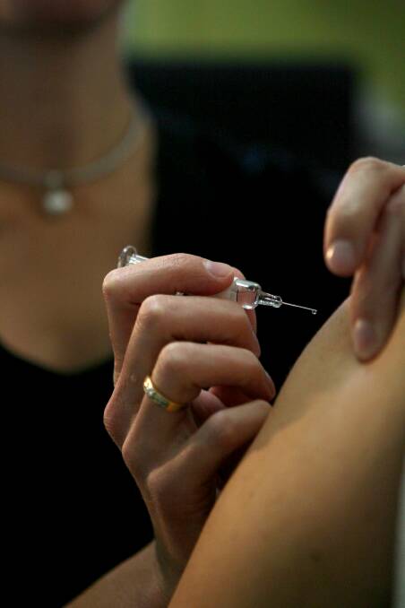 A federal recommendation states that all children over six months should have the flu shot. Picture: Edwina Pickles