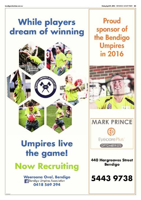 Bendigo Advertiser 2016 Football-Netball liftout