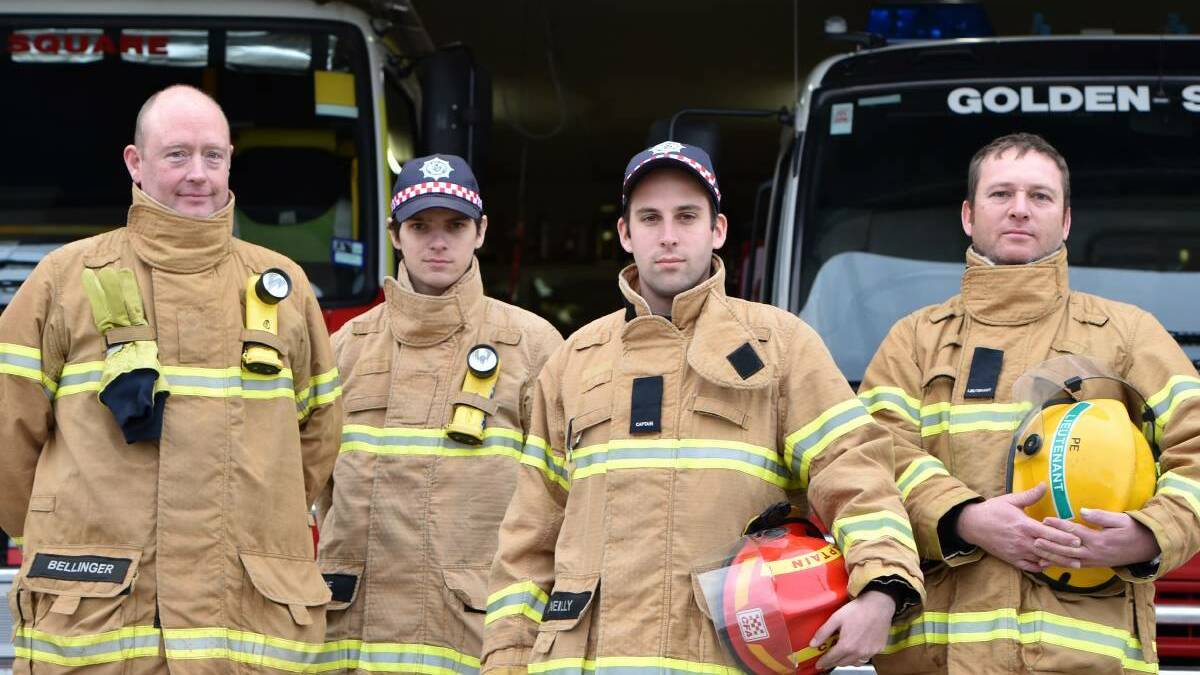 VOLUNTEERS: The Golden Square Fire Brigade is holding an information evening on Wednesday for anyone interested in becoming a member. Picture: SUPPLIED