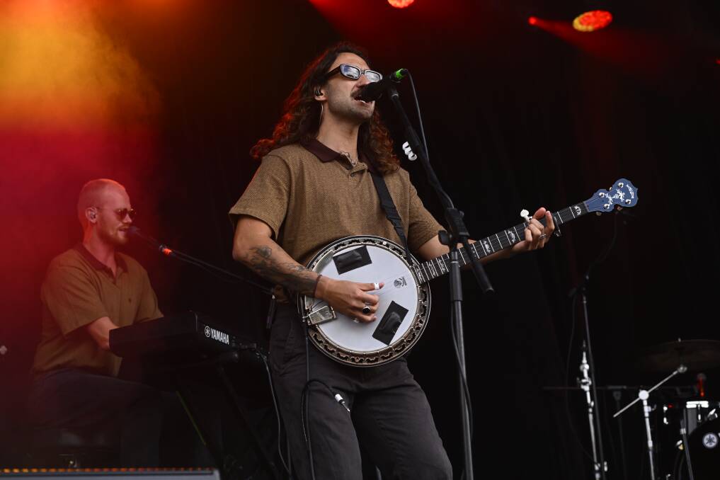 The Dreggs were giving folk rock feels and making the crowd happy with great guitar and a banjo solo. Picture by Adam Trafford