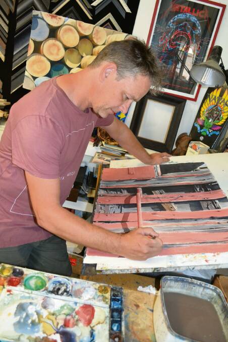 Mandurang Watercolourist Nick Truscott
