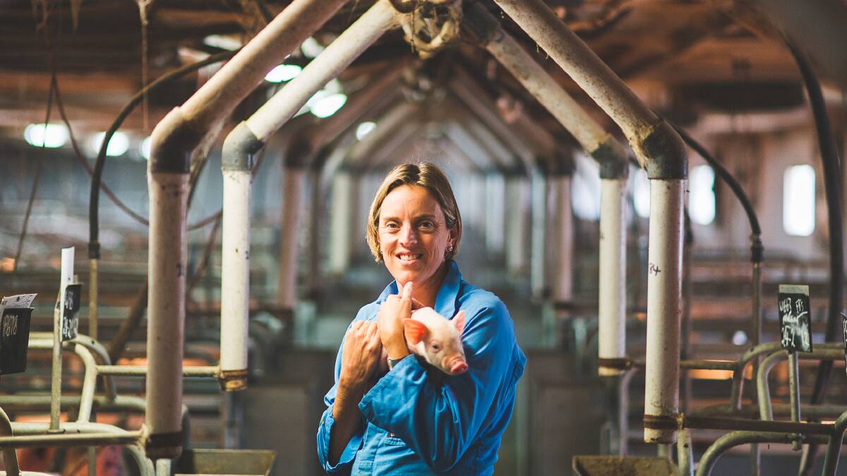 The healthy farm practices of producers like Edwina Beveridge, from Blantrye Farms near Young in NSW, are being highlighted in a campaign by Australian Pork.