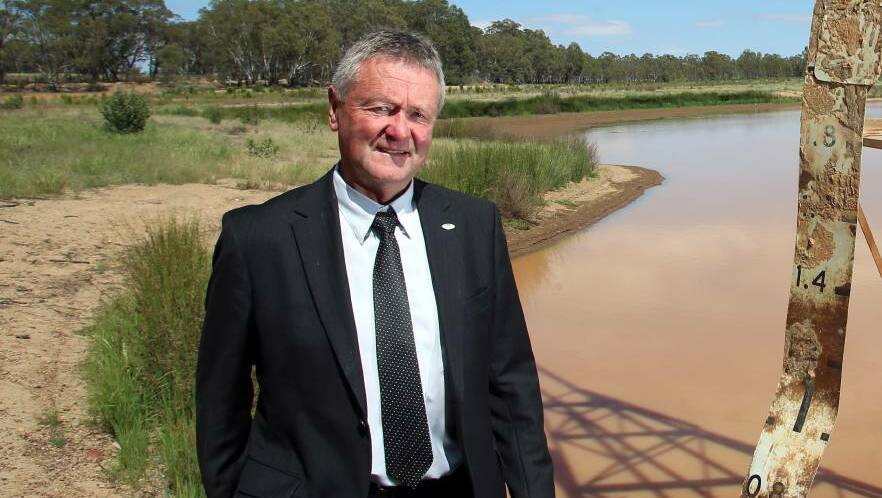 HIT-AND-RUN: Loddon Mayor Gavan Holt, pictured here on the day of the incident, says he knew it was wrong to leave the site of the crash. Picture: GLENN DANIELS