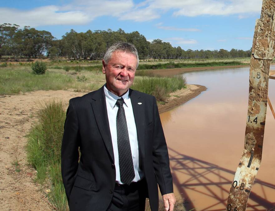ACCIDENT: Loddon Mayor Gavan Holt, pictured here on the day of the accident, says he knew it was wrong to leave the site of the crash. Picture: GLENN DANIELS