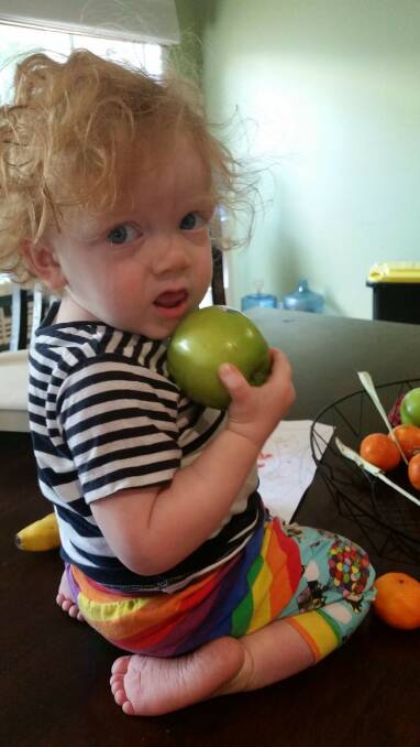 Zephyr Spark also has Batten disease, which claimed the life of his older sister Jasmine this week. Picture: SUPPLIED
