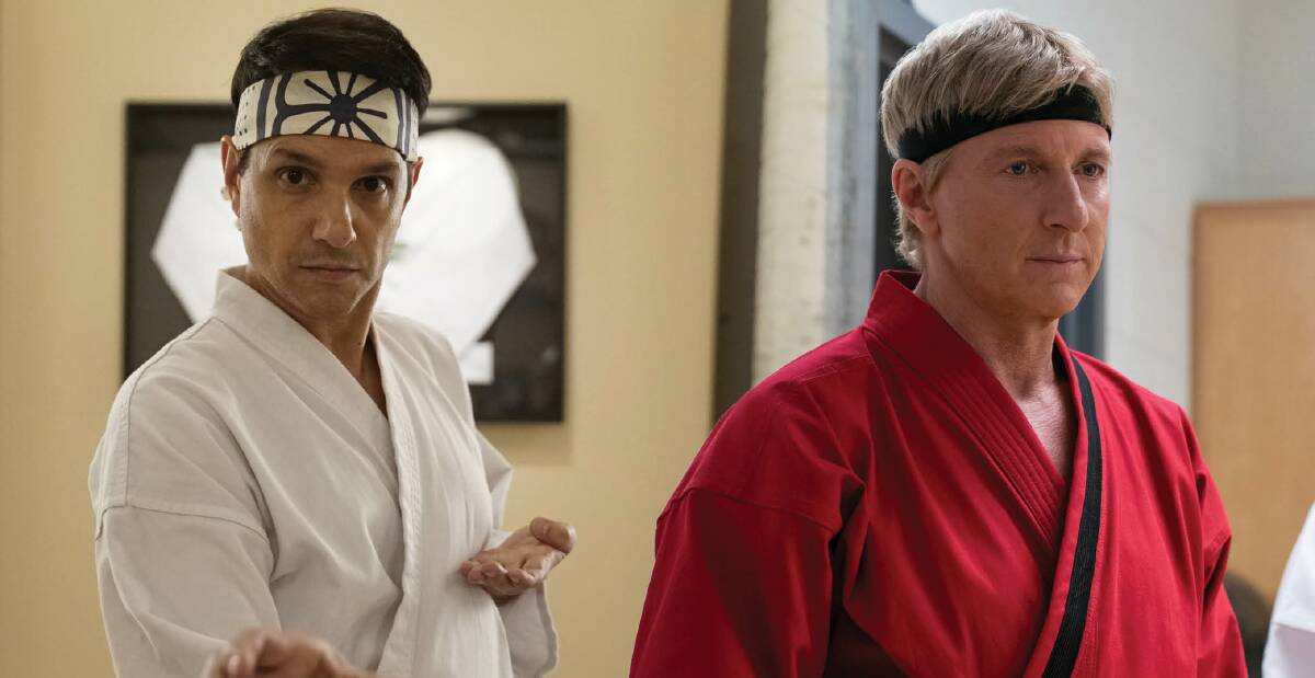 Old rivals Daniel LaRusso (Ralph Macchio) and Johnny Lawrence (William Zabka) are at it again. Pictures Netflix
