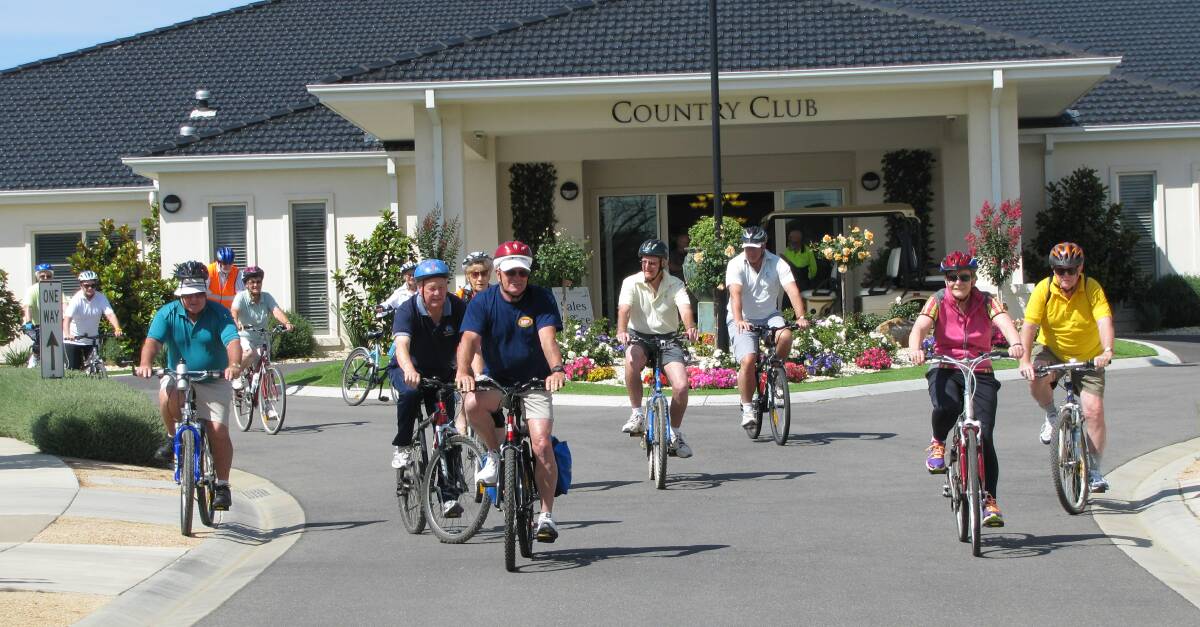 ENJOYING LIFE'S CYCLE: With Australia's ageing population opting to downsize their home, Bendigo Domain Village is the kind of place many people might aspire to retire.
