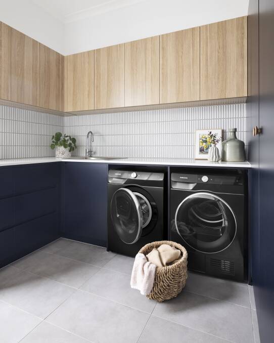 SLEEK: White laundry appliances are no longer your only option. Photo: Supplied