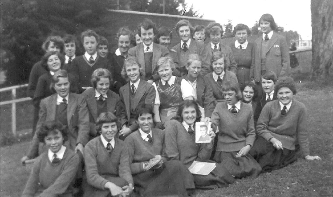 REUNION: Bendigo Girls School 1956 Form 1 intake. Picture: SUPPLIED