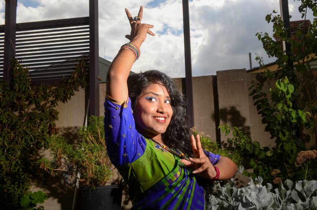 STATE FESITVAL: Shreya Tumu will be among the performers at Kultur-All Makaan, a portable gathering space at the Castlemaine State Festival. Picture: DARREN HOWE