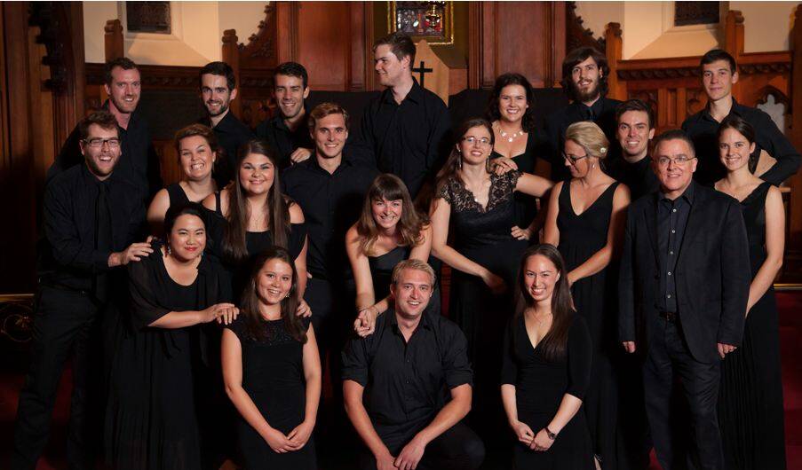 IN TUNE: Polyphonic Voices perform at the Cathedral in 2016. Picture: SUPPLIED. 