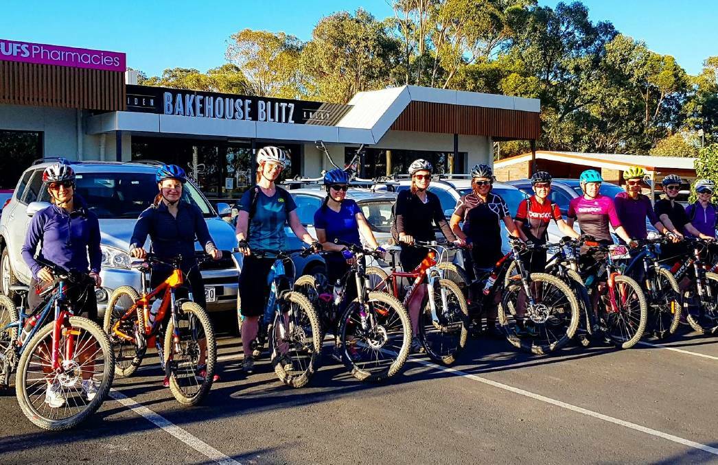 SOCIAL DAY: The Bendigo Mountain Bike Club's women's social days are held to increase participation within the sport and are open to women of all ages. Picture: SUPPLIED.