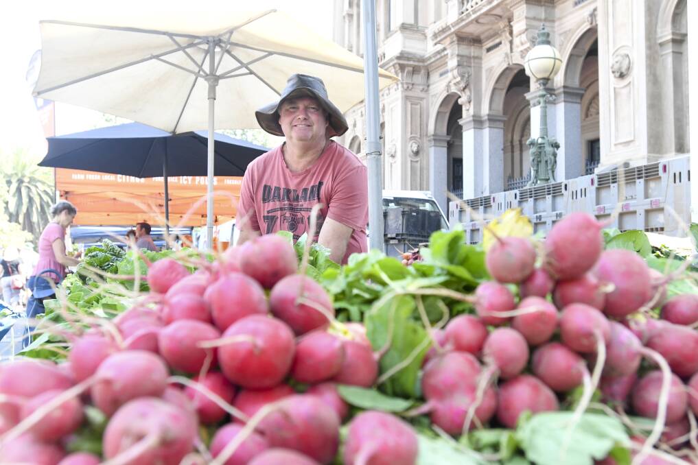 FARM FRESH: Fresh produce will be at the Castlemaine Farmers Market. Picture: NONI HYETT
