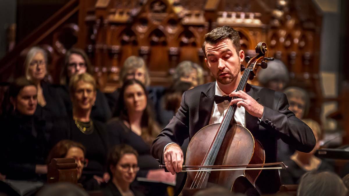 TALENT: Cellist and festival co-director Chris Howlett. Picture: SUPPLIED