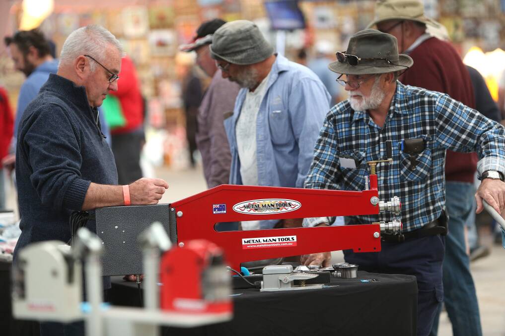 There's something for everyone at the Maldon Swap Meet. Picture: GLENN DANIELS
