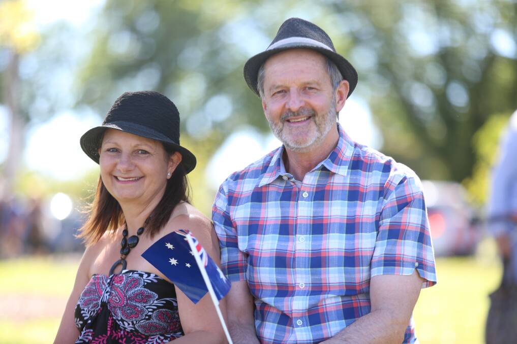 Flashback: Bendigo Australia Day Celebrations and Ceremony at Lake Weeroona. Marie and John Beissman, 2017. Picture: GLENN DANIELS