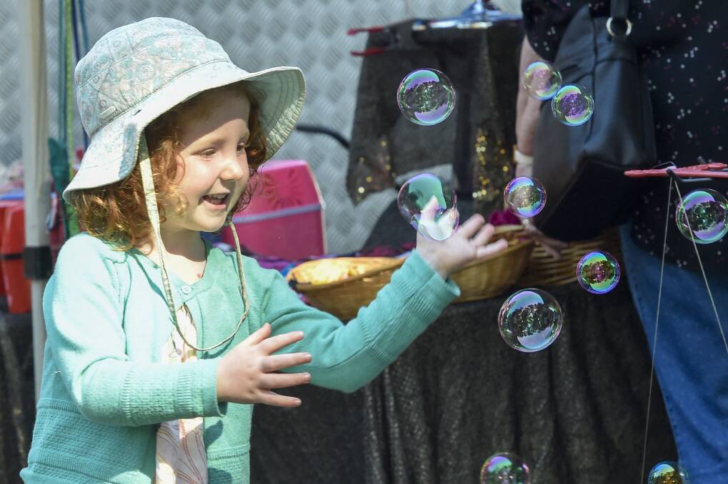 Children enjoy various Easter activities in 2022. Picture by Darren Howe