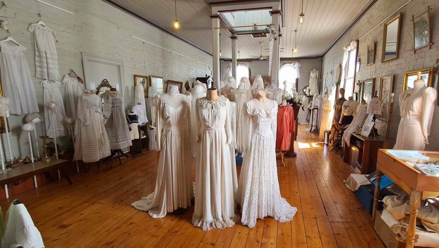 ON DISPLAY: The Heavenly exhibition features garments from the war years and beyond into the 60's and 70's. Picture: ASTRID MICHAEL