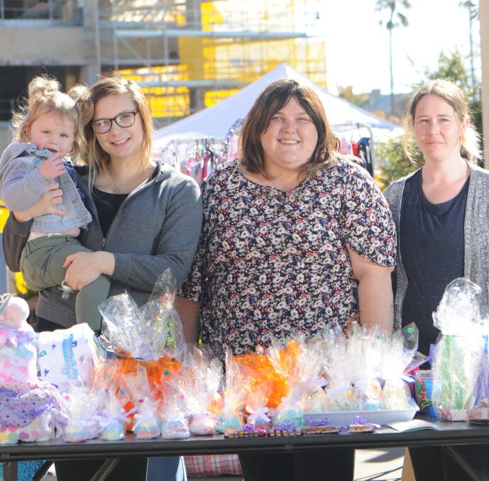 CELEBRATING MUM: Mother's Day gifts will be on show at local markets. Picture: NONI HYETT